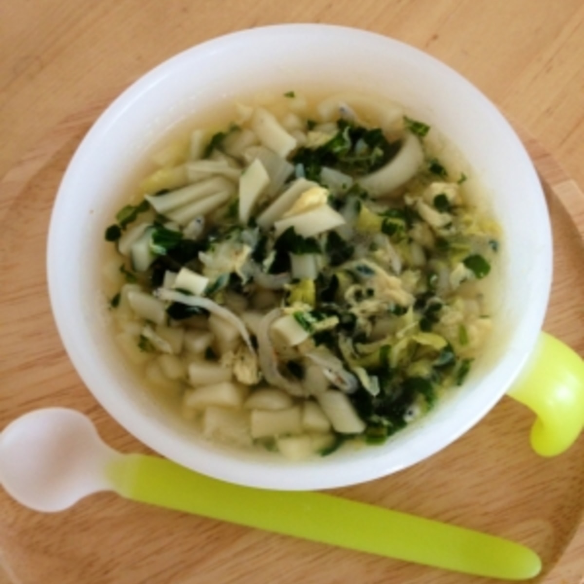 離乳食に ほうれん草 シラス 卵のフワフワうどん レシピ 作り方 By Asami0418 楽天レシピ 離乳食に ほうれん草 シラス 卵のフワフワうどん レシピ 作り方 By Asami0418 楽天レシピ